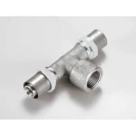 Тройник прессовой с внутренней резьбой TIEMME 16х1/2"Вх16 SN, 1650691 / 1659SN