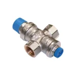 Редуктор давления TIEMME ВВ, 1/2", никель, 3180057