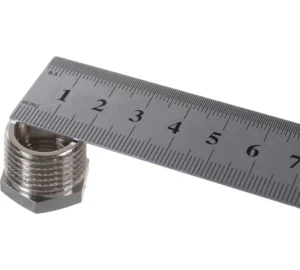 Футорка НВ никелированная TIEMME 1/2"x1/4", 1500265 — изображение 2