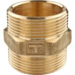 Ниппель HH TIEMME 1 1/2х1 1/2 для стальных труб резьбовой, 1500088