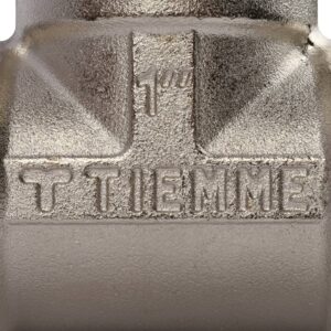 Тройник TIEMME ВВ никелированный 1 для стальных труб резьбовой, 1500083 — изображение 6