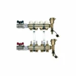Коллекторная группа TIEMME 7 отводов 1"-3/4" НР ЕК M30х1,5мм, 3870004
