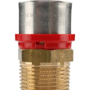 Муфта TIEMME с наружной резьбой 32x1 для металлопластиковых труб прессовой, 1650032 — изображение 6